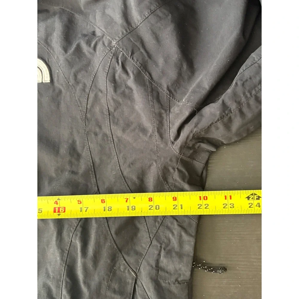 North face hyvent hooded men's medium black